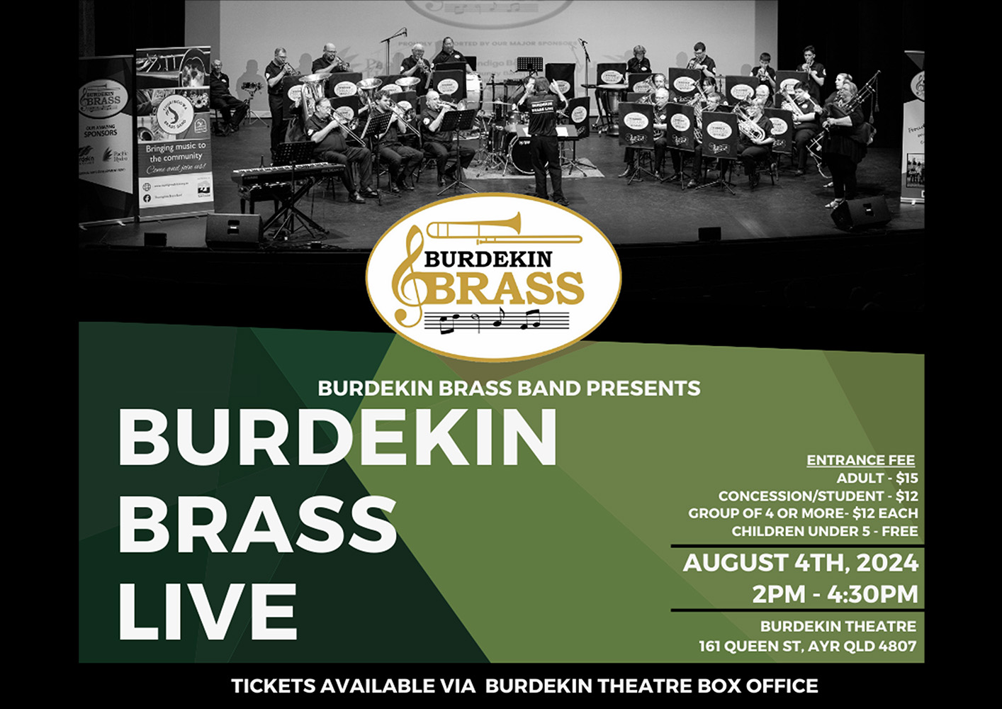 Burdekin Brass Live Image