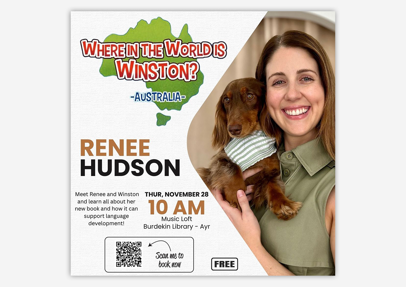 Renee Hudson Author Talk